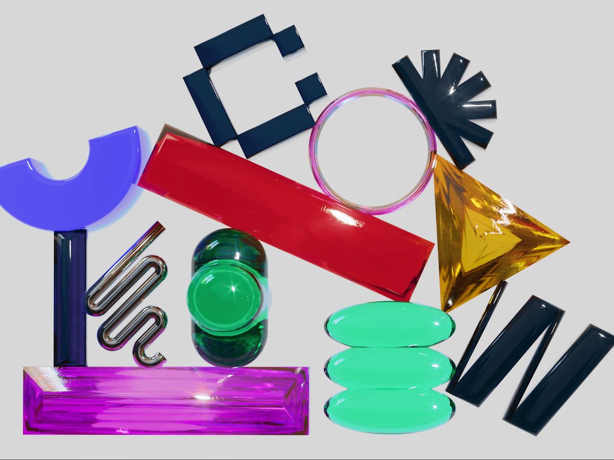 Colorful glass, chrome and jelly glyphs in the KC Design Week material world