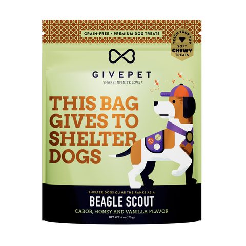 Beagle Scout pouch, front