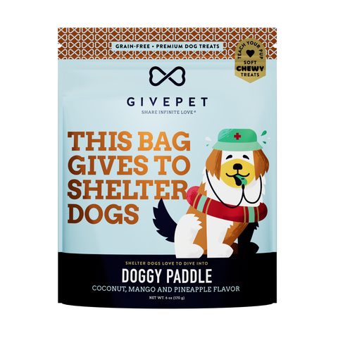 Doggy Paddle pouch, front