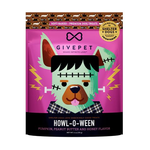 Howl-O-Ween pouch, front