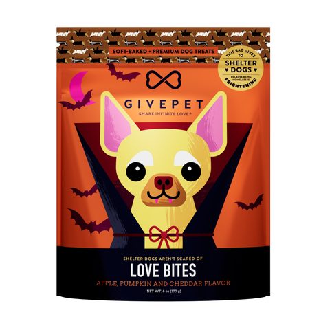 Love Bites pouch, front