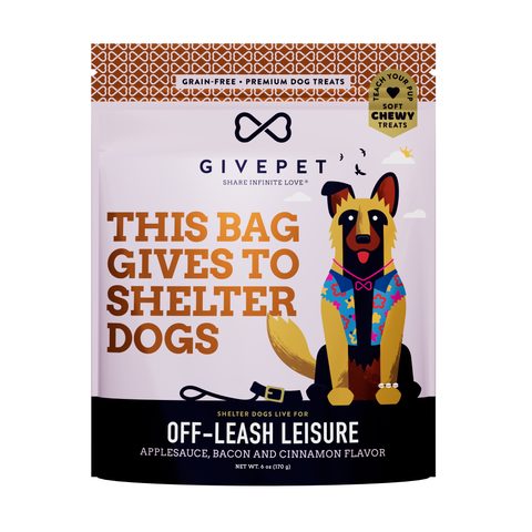 Off-Leash Leisure pouch, front