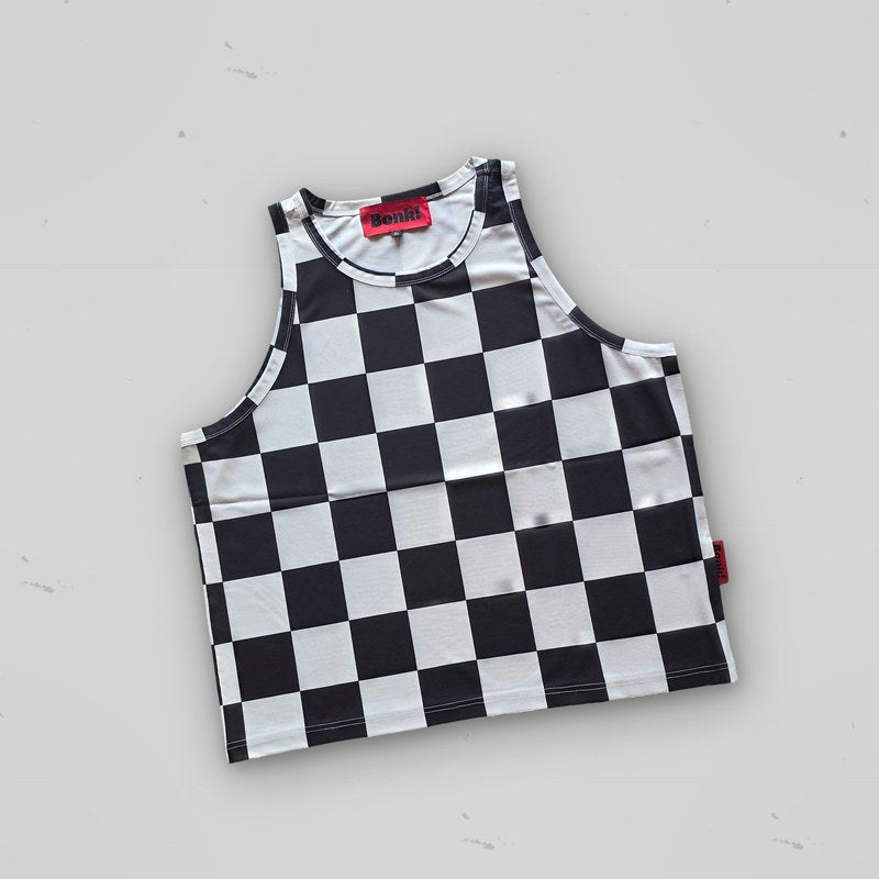 The checker and Bonk mark on the product