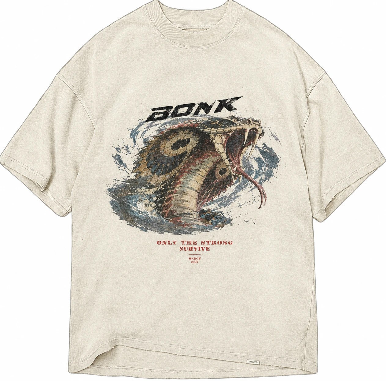 Cobra / artwork and tee application