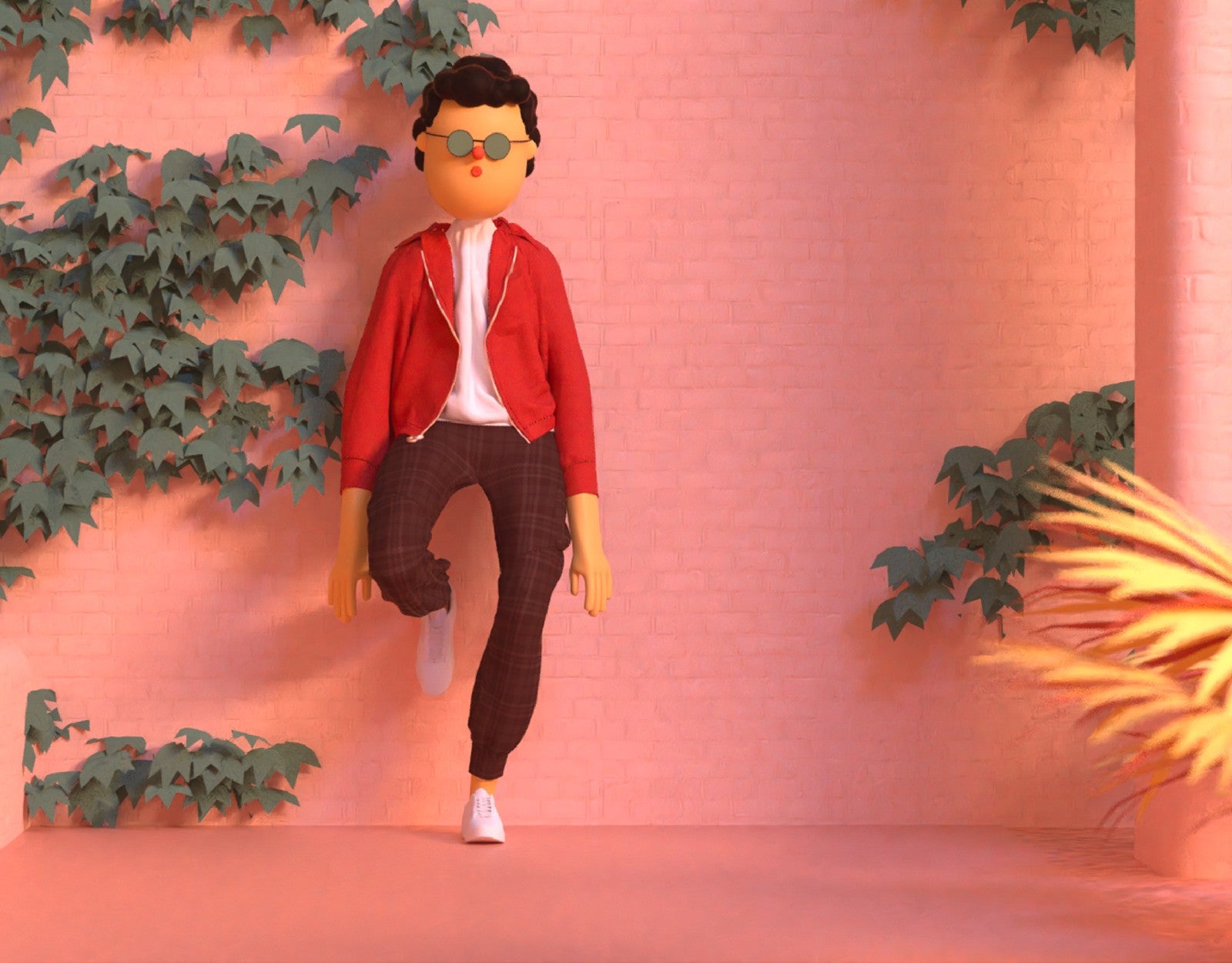 Cool Dude Catwalk original portfolio artwork