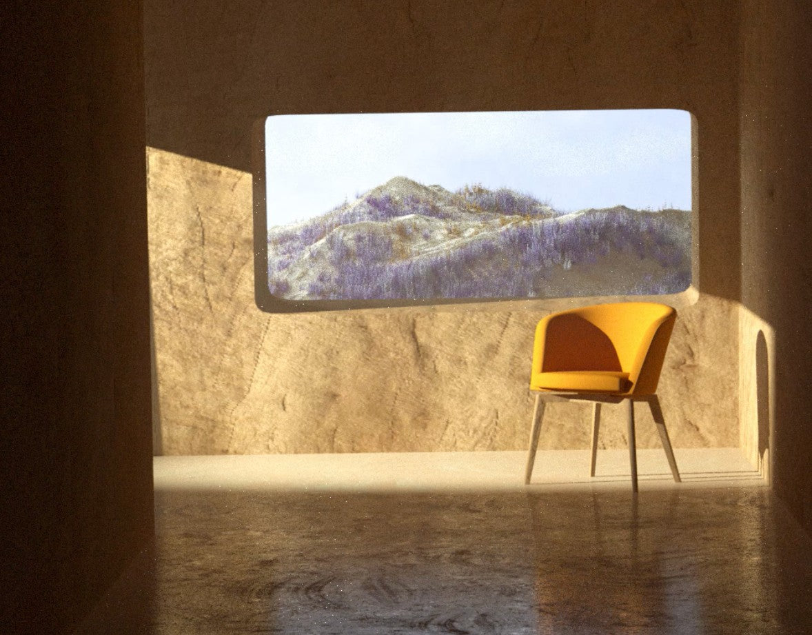 Empty Chair original portfolio artwork
