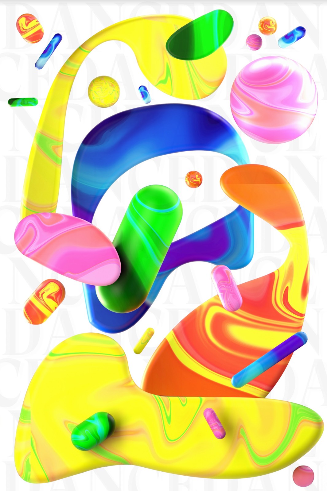 Experimental Posters original composition 3