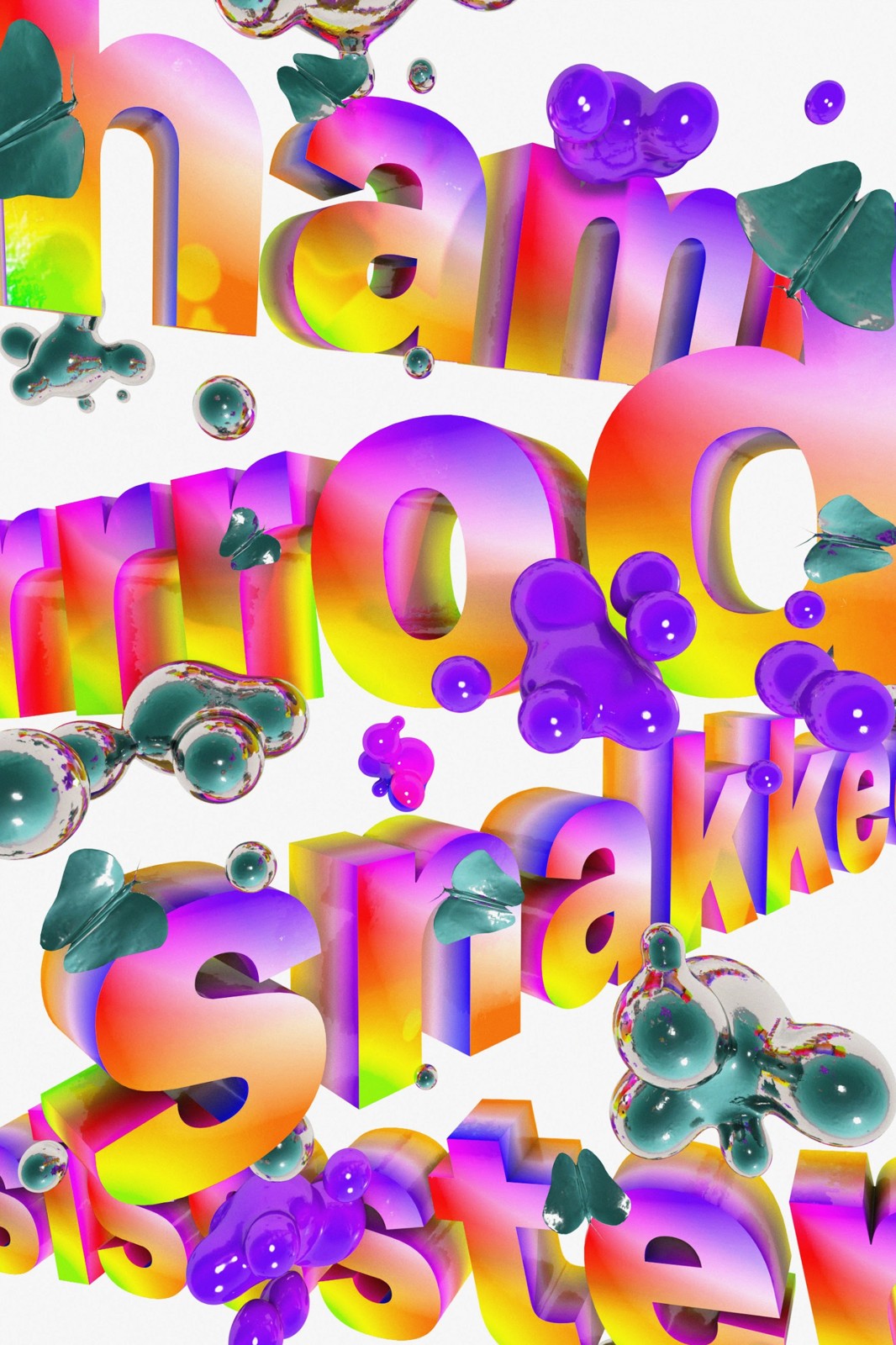 Experimental Posters original composition 6
